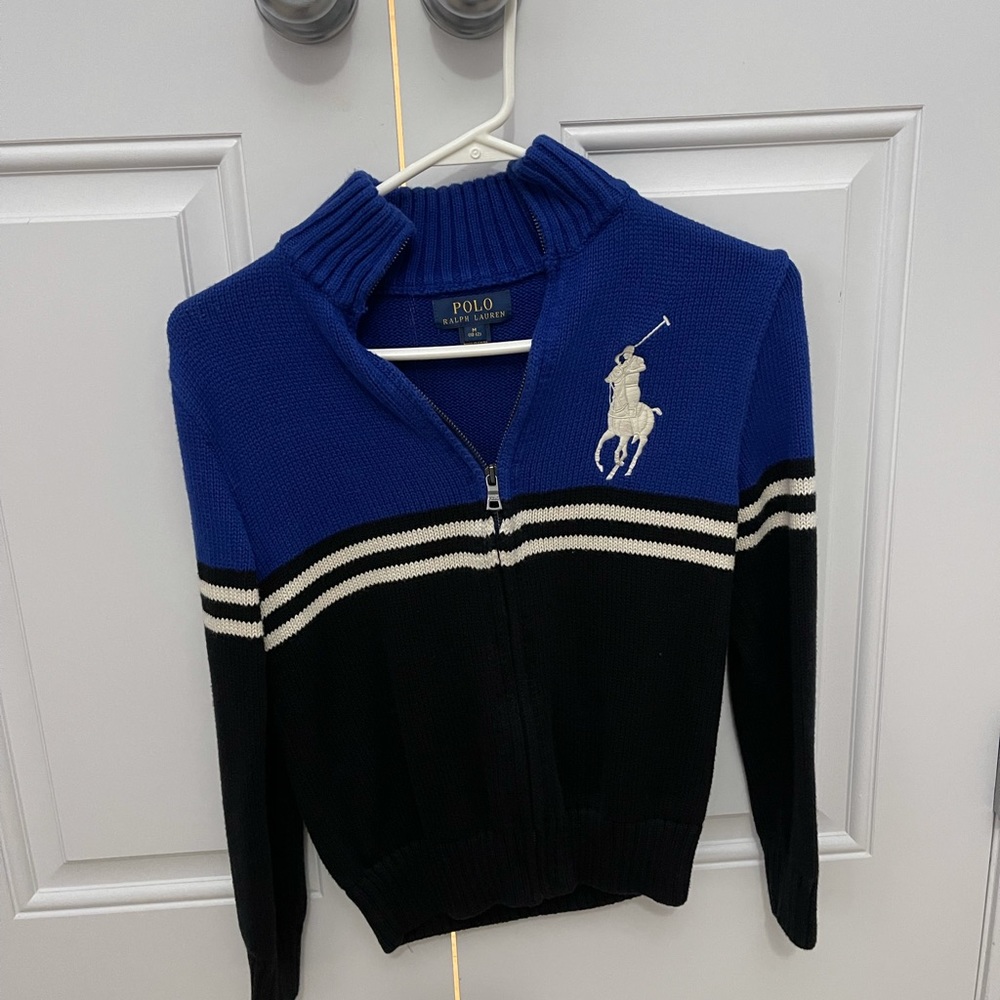 Polo Ralph Lauren boys sweater with zipper!
